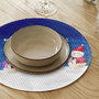 Hermia Set de 4 Manteles Individuales Multicolor 37 cm